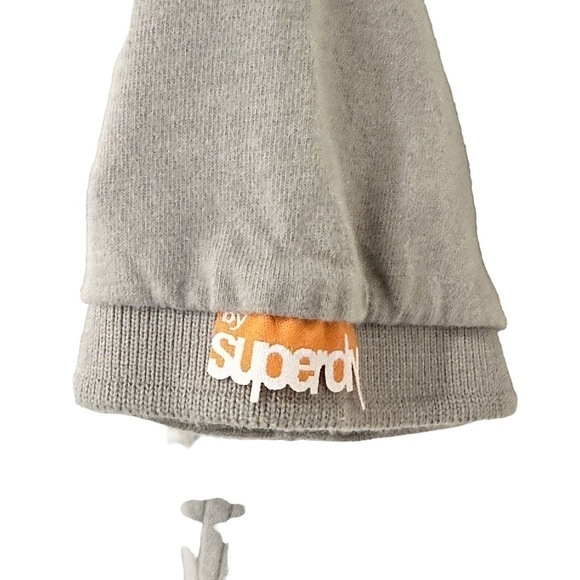 Superdry Men's Superdry Logo Gray Short Sleeve Classic Polo Shirt Size S NWT $70 - Picture 4 of 6